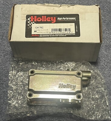 Holley 134-76C Aluminum primary fuel bowl side-hung-float for Model 4160 1850