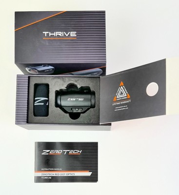 Red Dot 1×25 Sight 3MOA Weaver/Picatinny Base ZeroTech