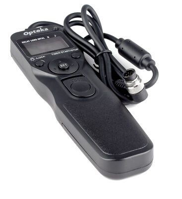 Opteka Timer Shutter Release for Nikon D850, F100, F5, F6, F90, F90X, N90S