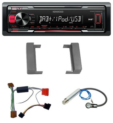 JVC mp3 Bluetooth USB aux radio del coche para audi a2 a3 8l a6 c5 a4 b5 Bose aktivsyst