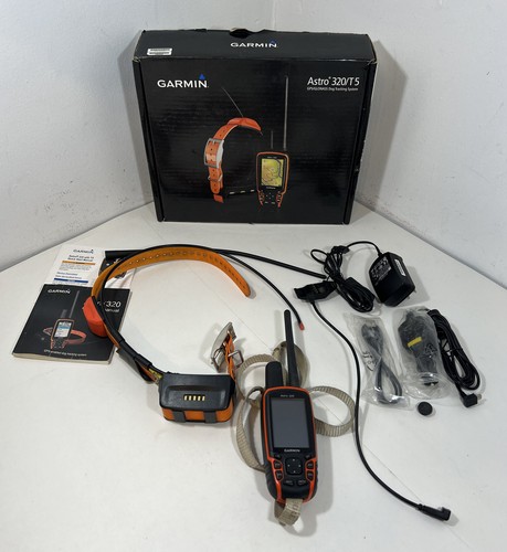 Garmin Astro 320 & T5 Collar Dog GPS Tracking System w/ SD Card ...