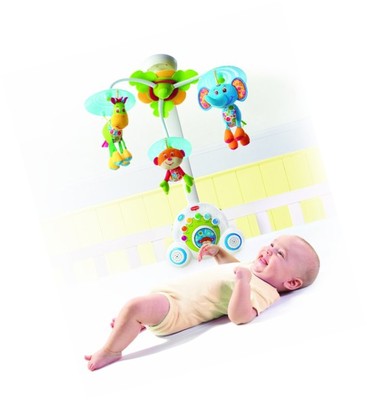 Tiny Love Soothe 'n Groove Mobile, Blue 0-24 months