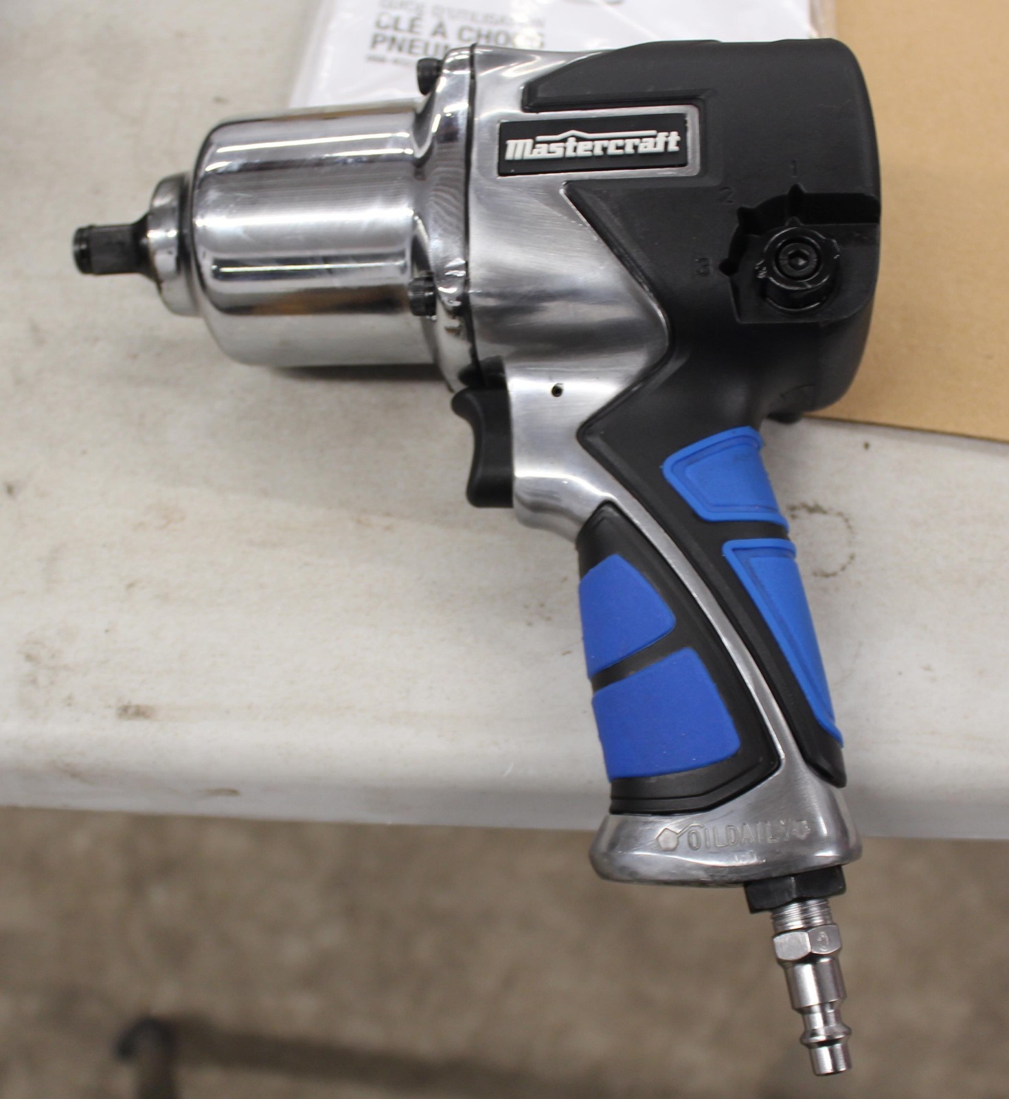 Mastercraft 1/2-in Air Impact Wrench 058-9327-4 Kit