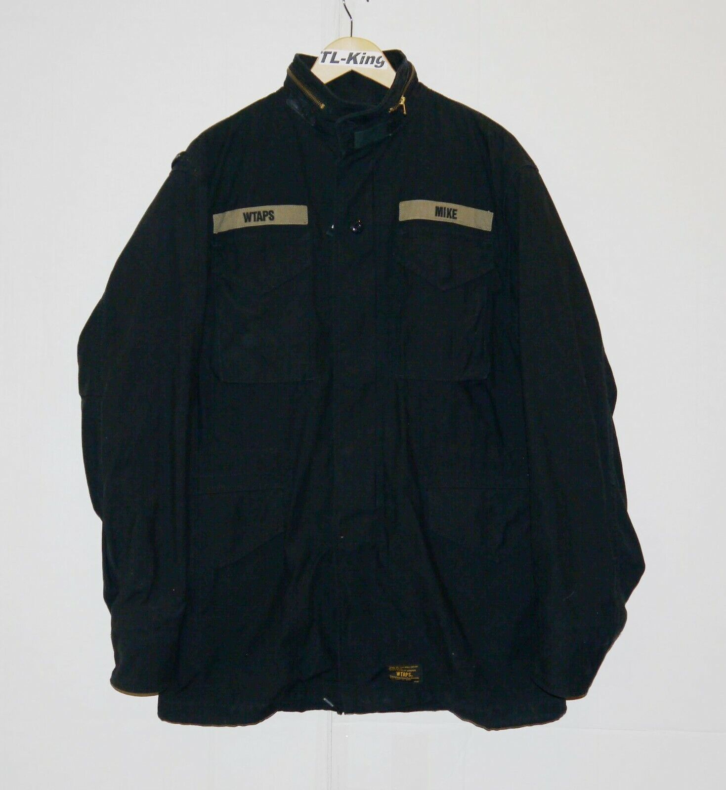 2015 AW WTAPS Archive EX.31 M65 Black Jacket Coat sz M Mike 2015 AW WTAPS Archive EX.31 M65 Black Jacket Coat sz M Mike