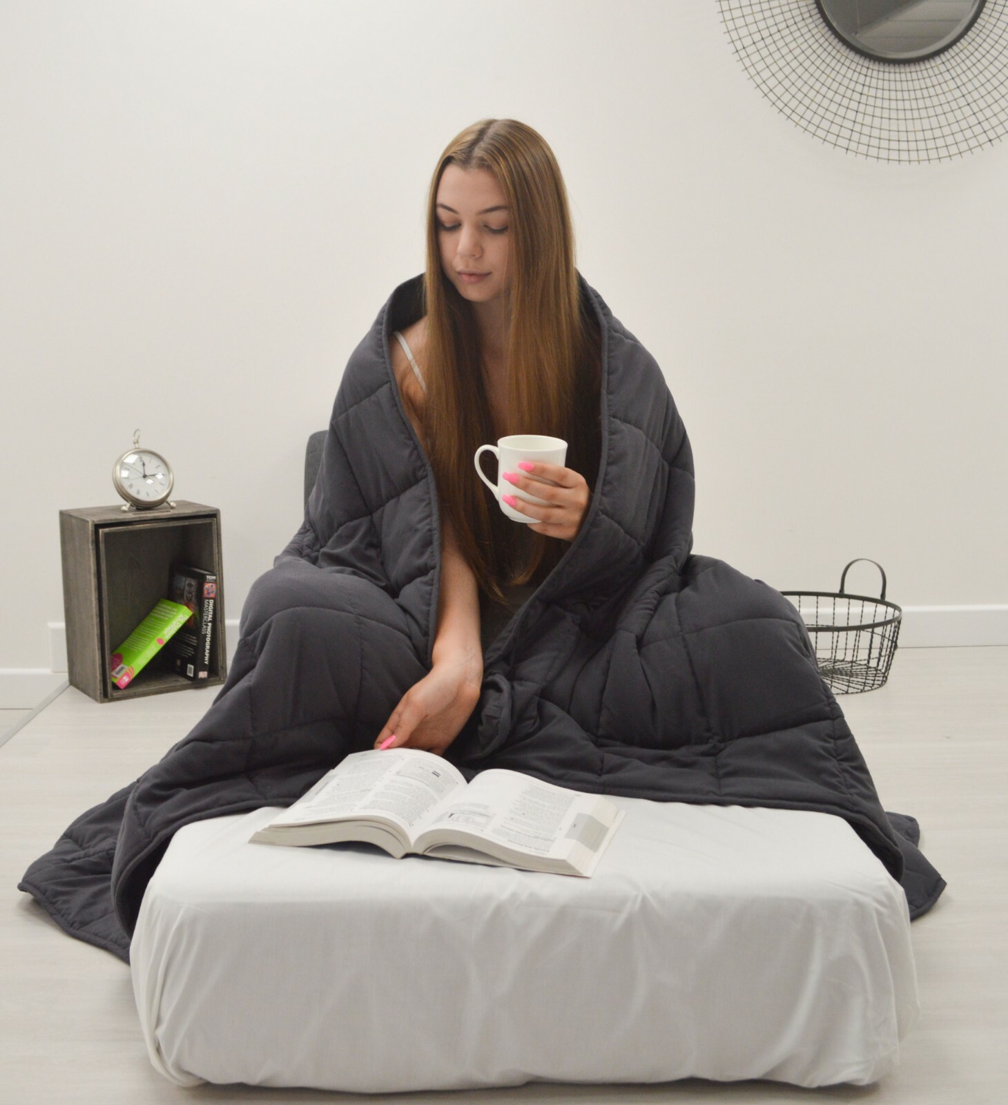 Weighted Blanket Autism Blanket Sensory Calming Help For Stress Relief