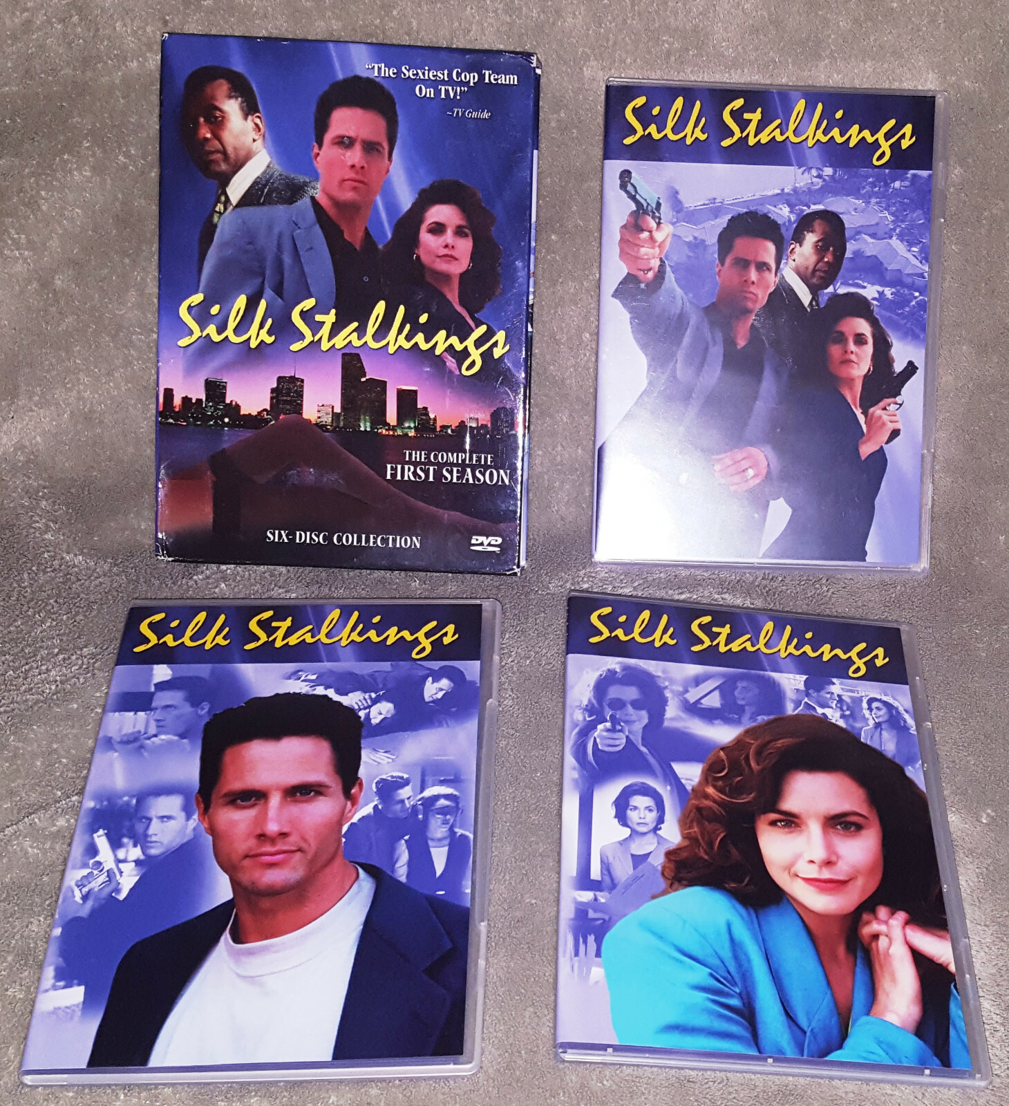 Silk Stalkings Complete Season 1/First/1st DVD 6 Discs Box
