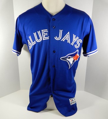 2018 Toronto Blue Jays Roberto Osuna #42 Game Used Blue Jackie Robinson Jersey