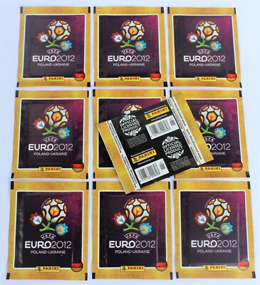 Panini EURO 2012 - 10 Tüten Sticker Deutsche Edition NEU
