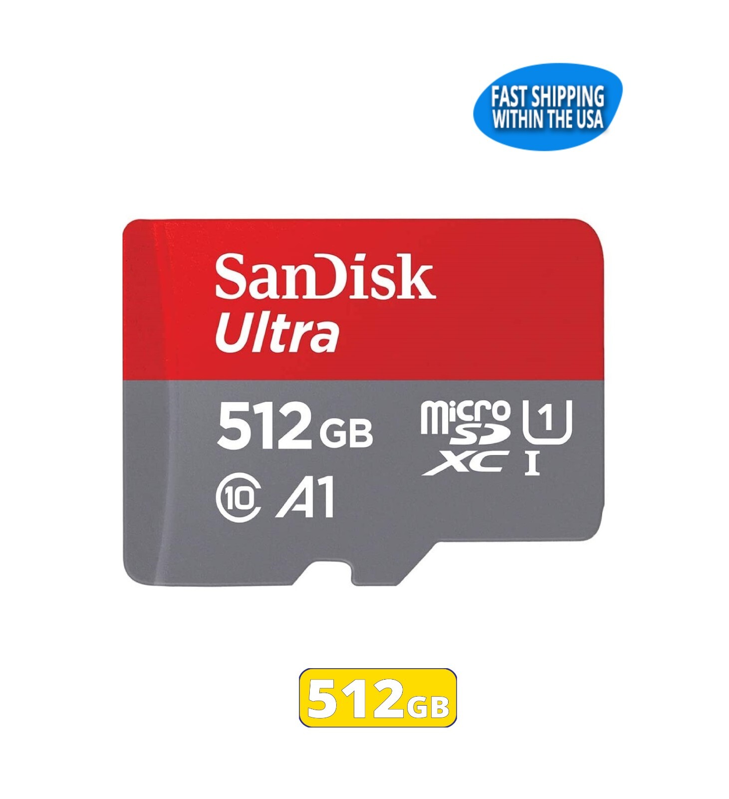Sandisk Ultra 512GB MicroSD Memory Card Steam Deck Nintendo