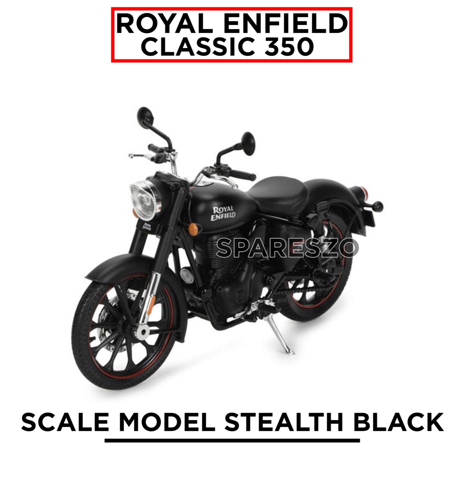  Enfield Classic 500 模型 1:12 Royal Enfield Classic 500 1:12 