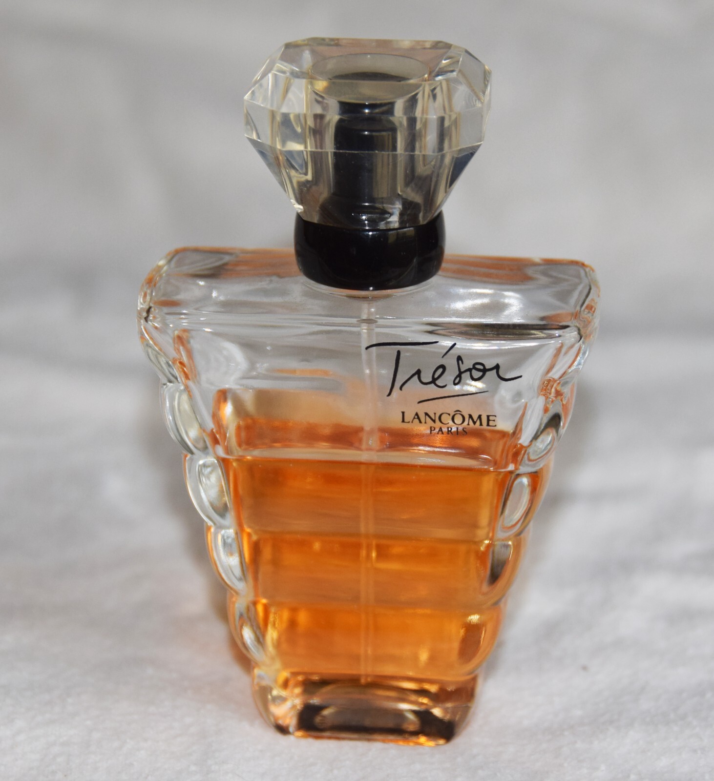 VTG Tresor-Lancome Paris-Eau de Parfum Spray 1.7 oz-75% Full