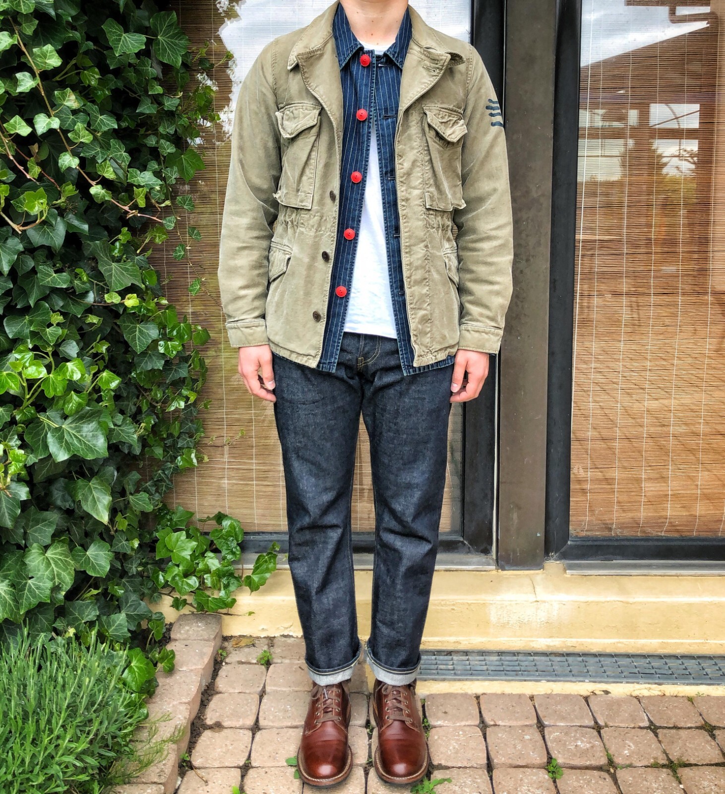 Visvim SS15 Achse Jacket Dmgd Chino Beige size 2 | eBay Visvim SS15 Achse Jacket Dmgd Chino Beige size 2 | eBay