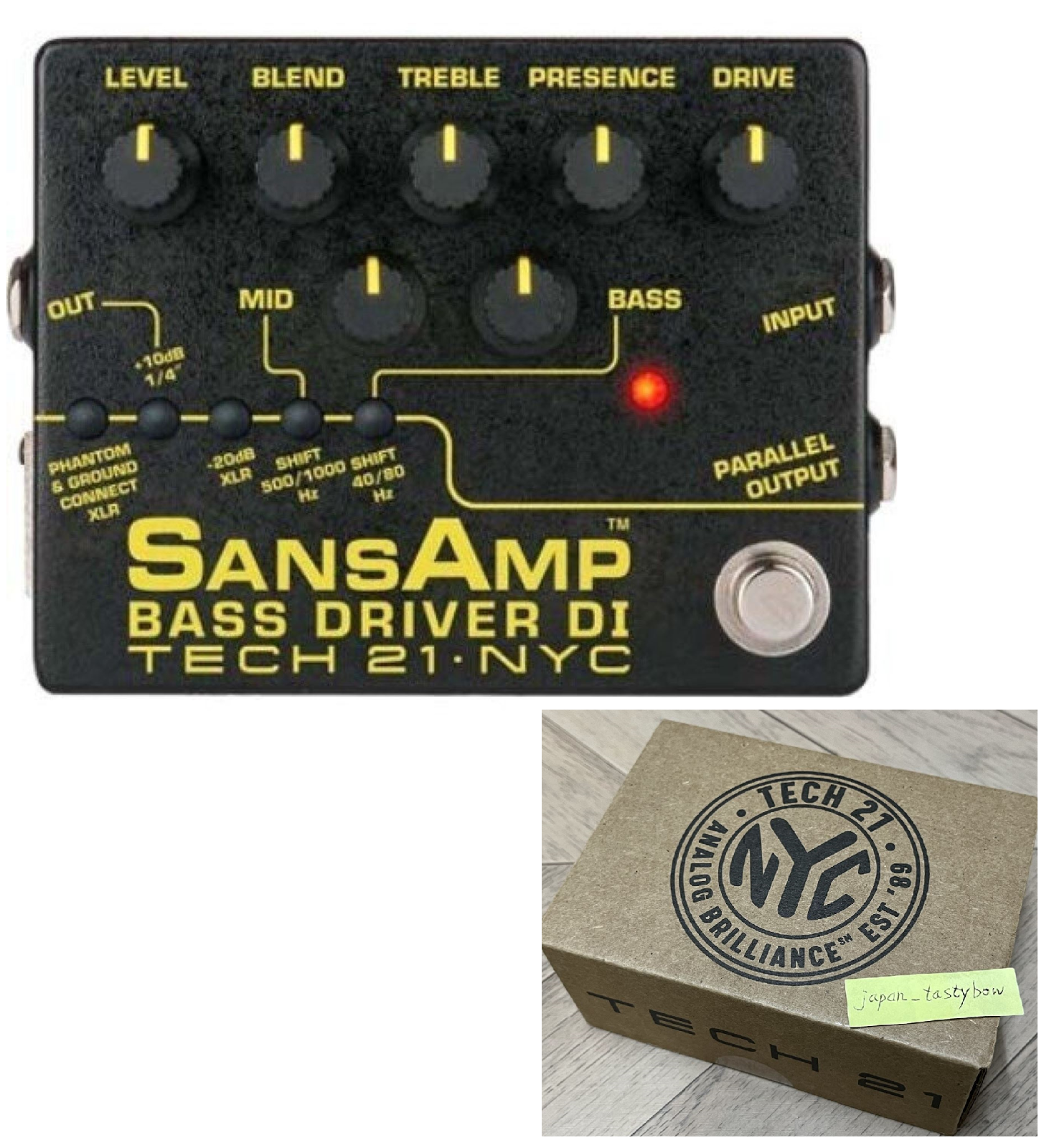 ベース SANSAMP BASS DRIVER DI 27 SANSAMP BASS DRIVER DI BSDR-V2 dedicated drive effector