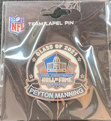 PEYTON MANNING NFL Hall of Fame Class of 2021 Lapel Pin