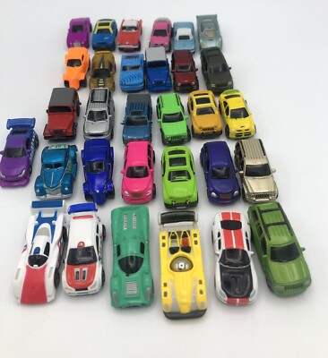 Vintage 2003 2004 Playmates Roller Ball Micro Mini Vehicles Lot Of 31