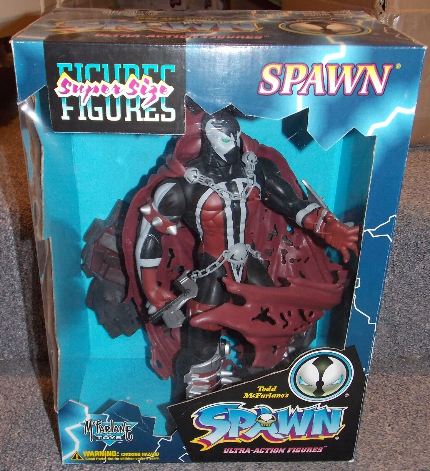 Vintage 1996 McFarlane Toys Spawn Supersize 13 inch Action Vintage 1996 McFarlane Toys Spawn Supersize 13 inch Action