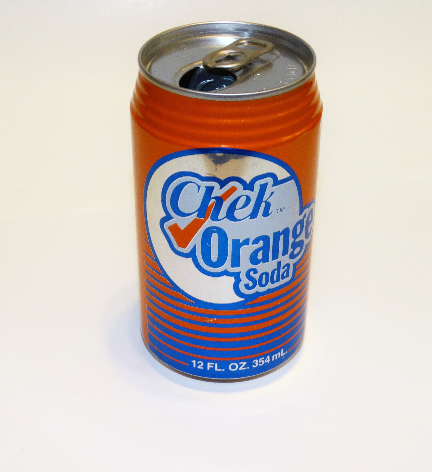 Chek Soda Can Orange 1991 Vintage 90s Orlando FL | eBay
