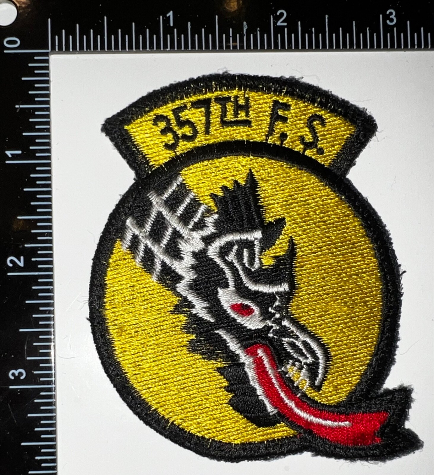 USAF 333d FS ストライクイーグル　SHIELDパッチ USAF 333d FS ストライクイーグル SHIELDパッチ 333 FS Custom