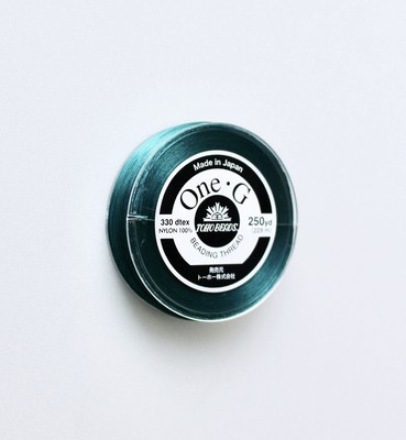 TOHO One・G Beads Stitch Dedicated Thread Large Volume #40 Deep Green Approx. 229