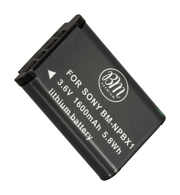BM Premium NP-BX1 Battery for Sony DSC-RX100, DSC-H400, DSC-WX300, DSC-WX350
