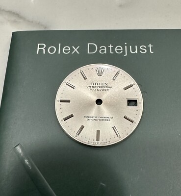 Original Rolex DateJust 31mm midsize Silver Dial 68274 78240 MINT