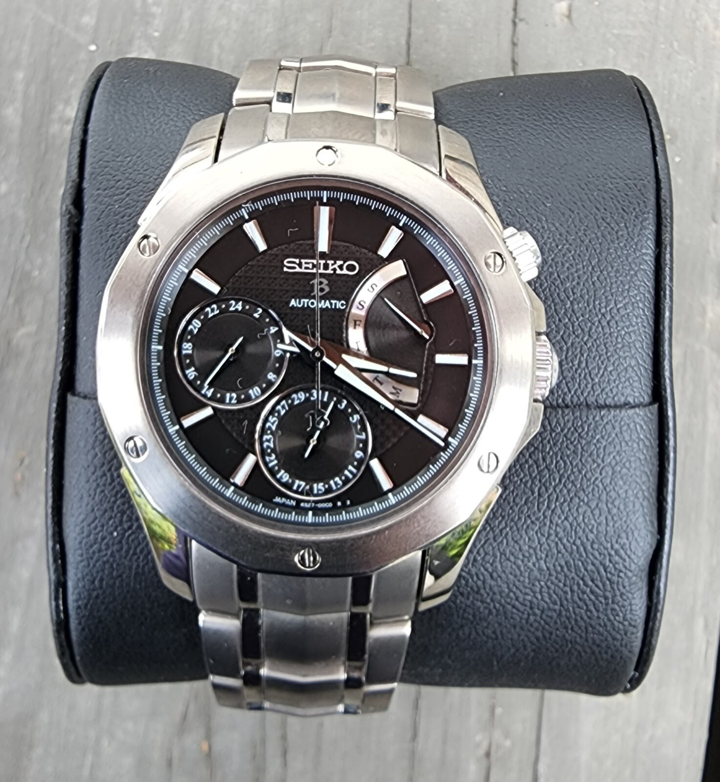 Seiko Brightz SAGN009 - JDM - 4S27 Movement with GMT - Full Seiko Brightz SAGN009 - JDM - 4S27 Movement with GMT - Full