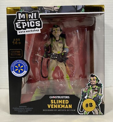 Weta Workshop Ghostbusters Mini Epics Slimed Peter Venkman Figure NEW Walmart 8