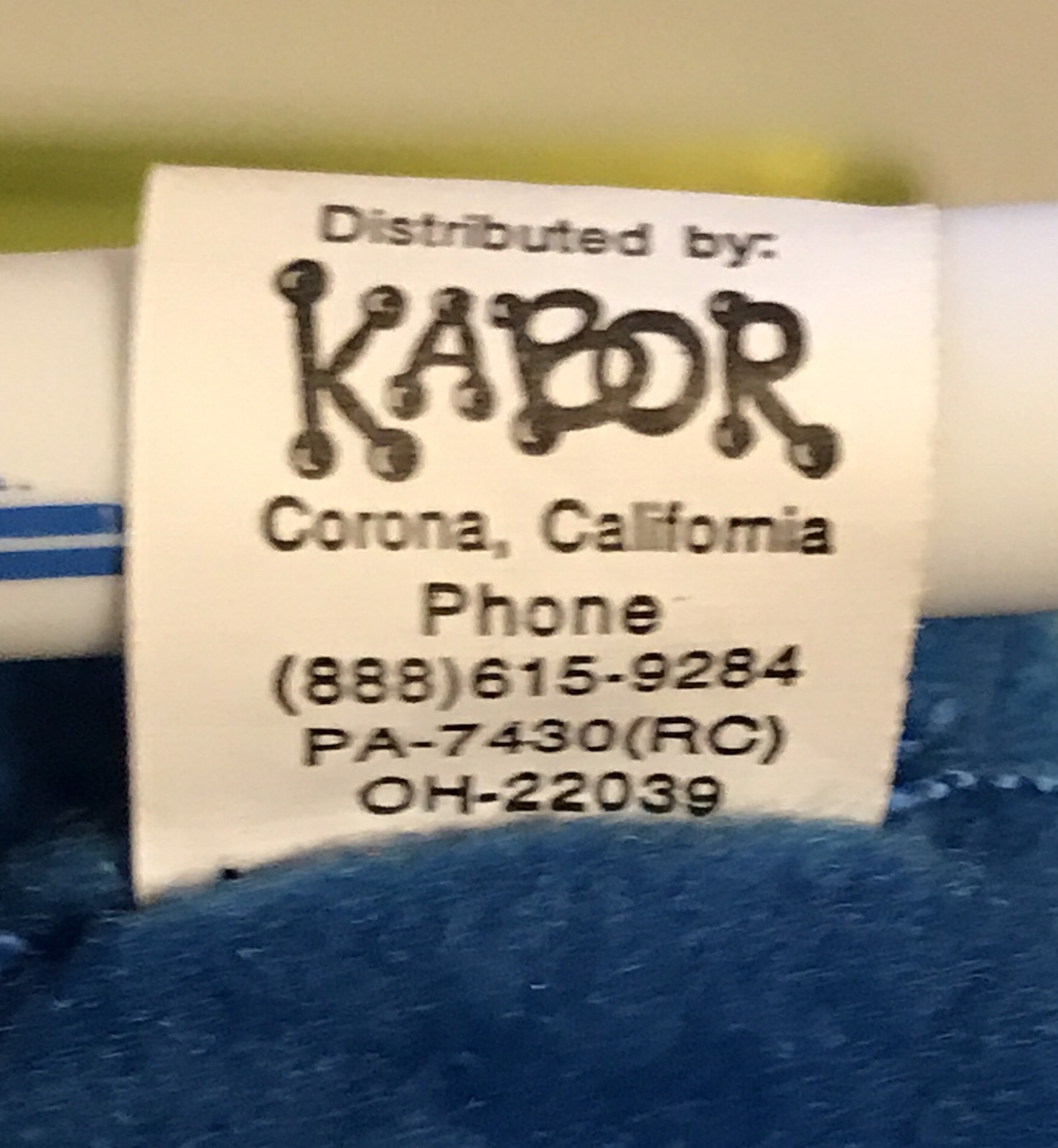 The Original Ford Bean Bag Bear