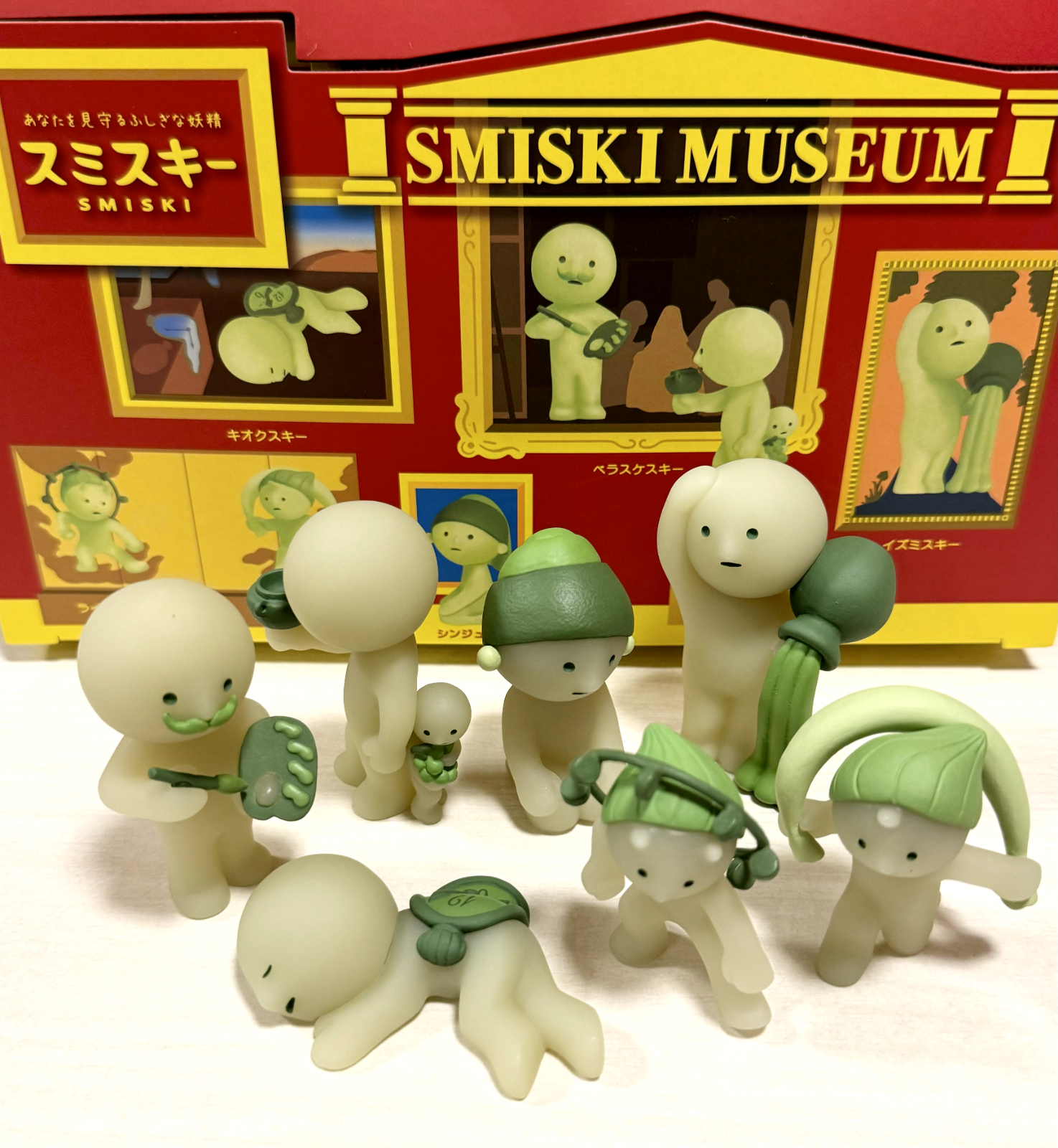 SMISKI MUSEUM Series Mini Figure 6 Types Set No Box New | eBay