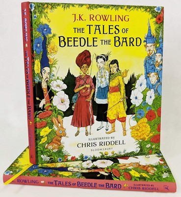 The Tales of Beedle the Bard: Illustrated Edition by JK Rowling (Hardcover Book)