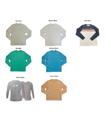 

Reel Life Легкая мужская футболка Sun Defender с длинным рукавом и УФ-защитой