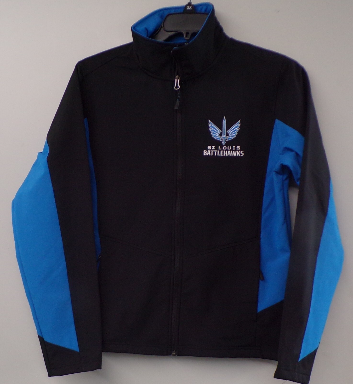 UFL St. Louis Battlehawks Mens Core Colorblock Soft Shell UFL St. Louis Battlehawks Mens Core Colorblock Soft Shell