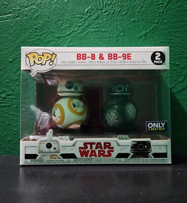 Funko Pop! Vinyl: Star Wars - 2 Pack - BB-8 & BB-9E - Best Buy (BB) (Exclusive)