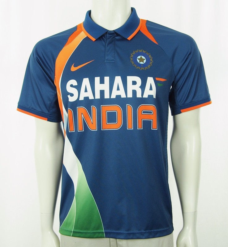 sahara indian cricket team jersey