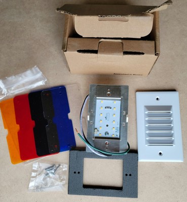FAIL-SAFE LED Circadian, 5W Lighting   wall mount Colored Nightlights 