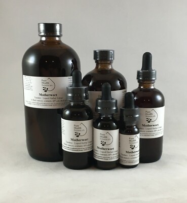 Motherwort Tincture, Extract, Lion's Tail, Lions Ear, Sleep Aid, Stress Relief