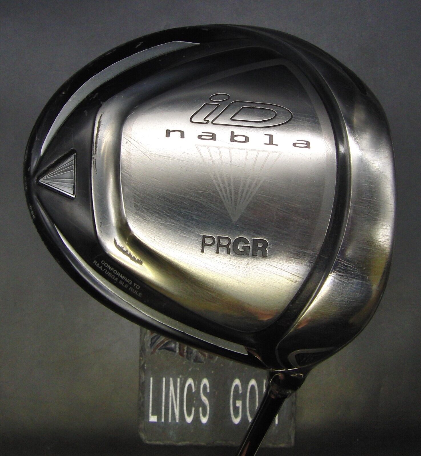 PRGR iD Nabla X 10.5° Driver Regular Graphite Shaft Izanahi Studio Grip PRGR iD Nabla X 10.5° Driver Regular Graphite Shaft Izanahi Studio Grip