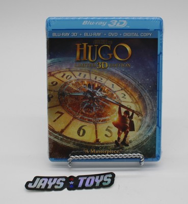 Hugo Limited 3D Edition Blu-Ray/DVD Combo 2012 Paramount Pictures Factory Sealed