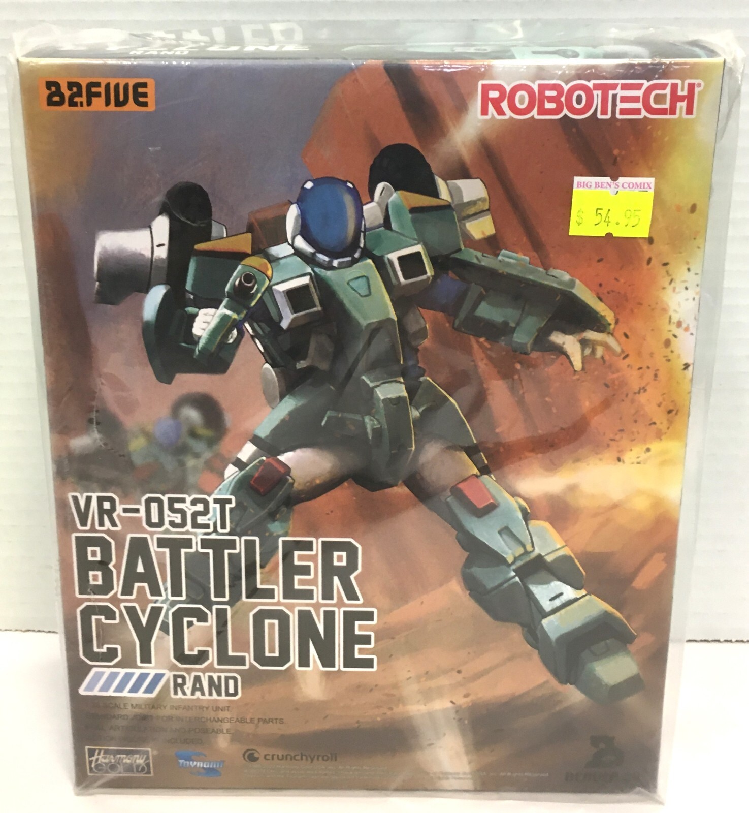 アンタークティカ（プロト） TOYNAMI B2FIVE ROBOTECH RAND VR-052T BATTLER CYCLONE 1/28