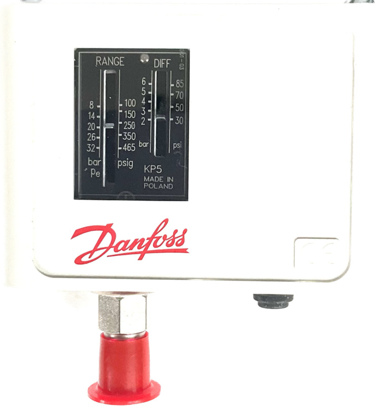 Union Drycleaning 080601 Switch Danfoss High Pressure Cut-off Kp5