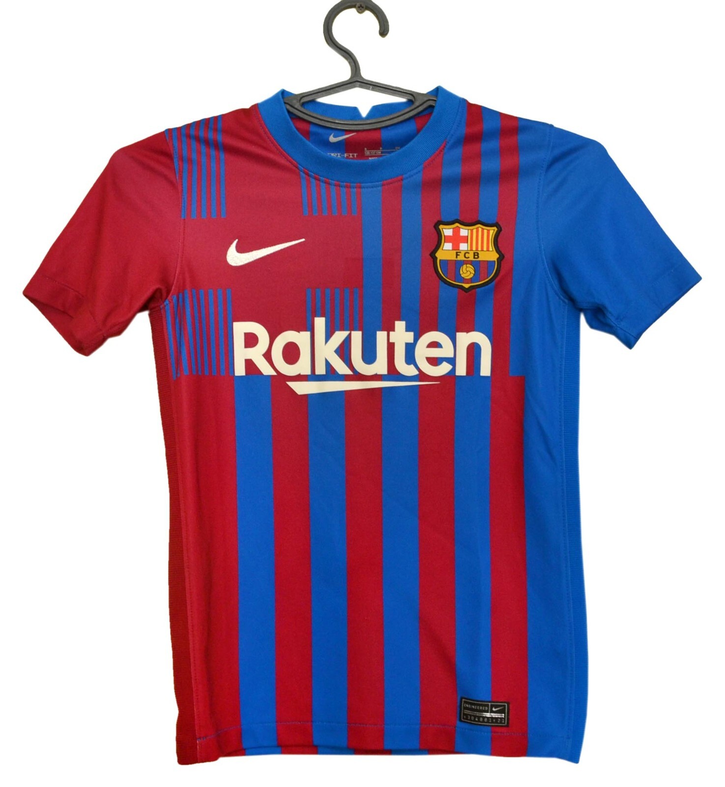 BARCELONA 2021/2022 HOME FOOTBALL SHIRT NIKE SIZE S BOYS | eBay