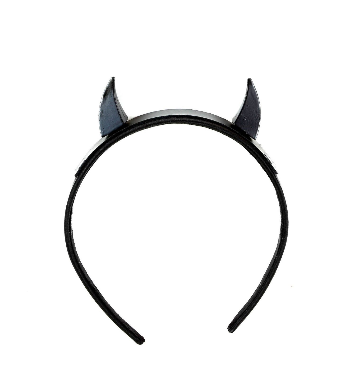 Demon Horns Headband Black Demon Horns Headband Black
