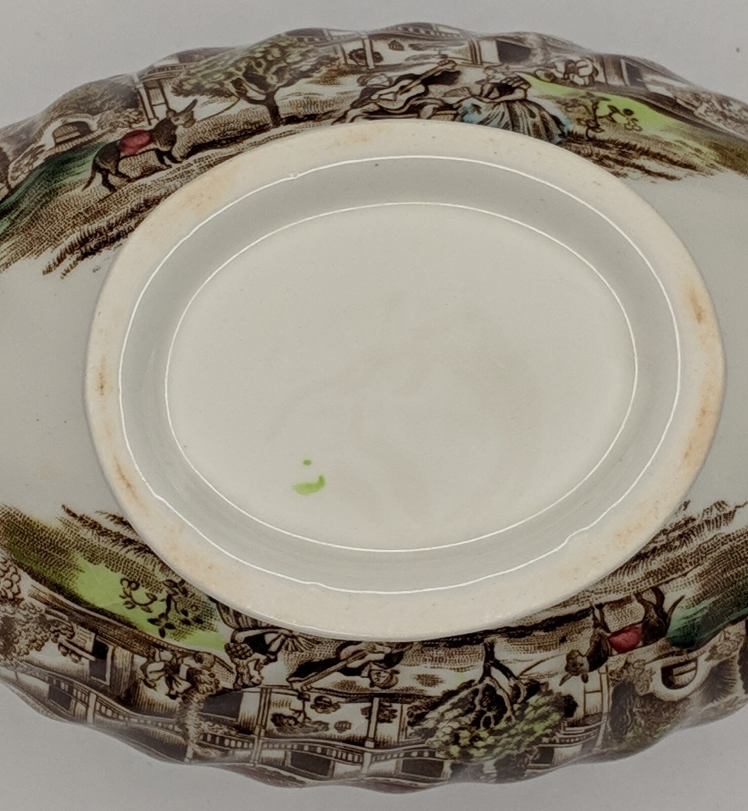 Heritage Hall China Gravy Boat Spanish American Hacienda  Made in England