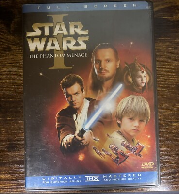 Star Wars - Episode I, The Phantom Menace (Full Screen Edition) [DVD] VERY USED
