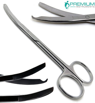 Northbent Suture Curved Scissors 3.5'' BL/BL Surgical Medical Veterinary Tools