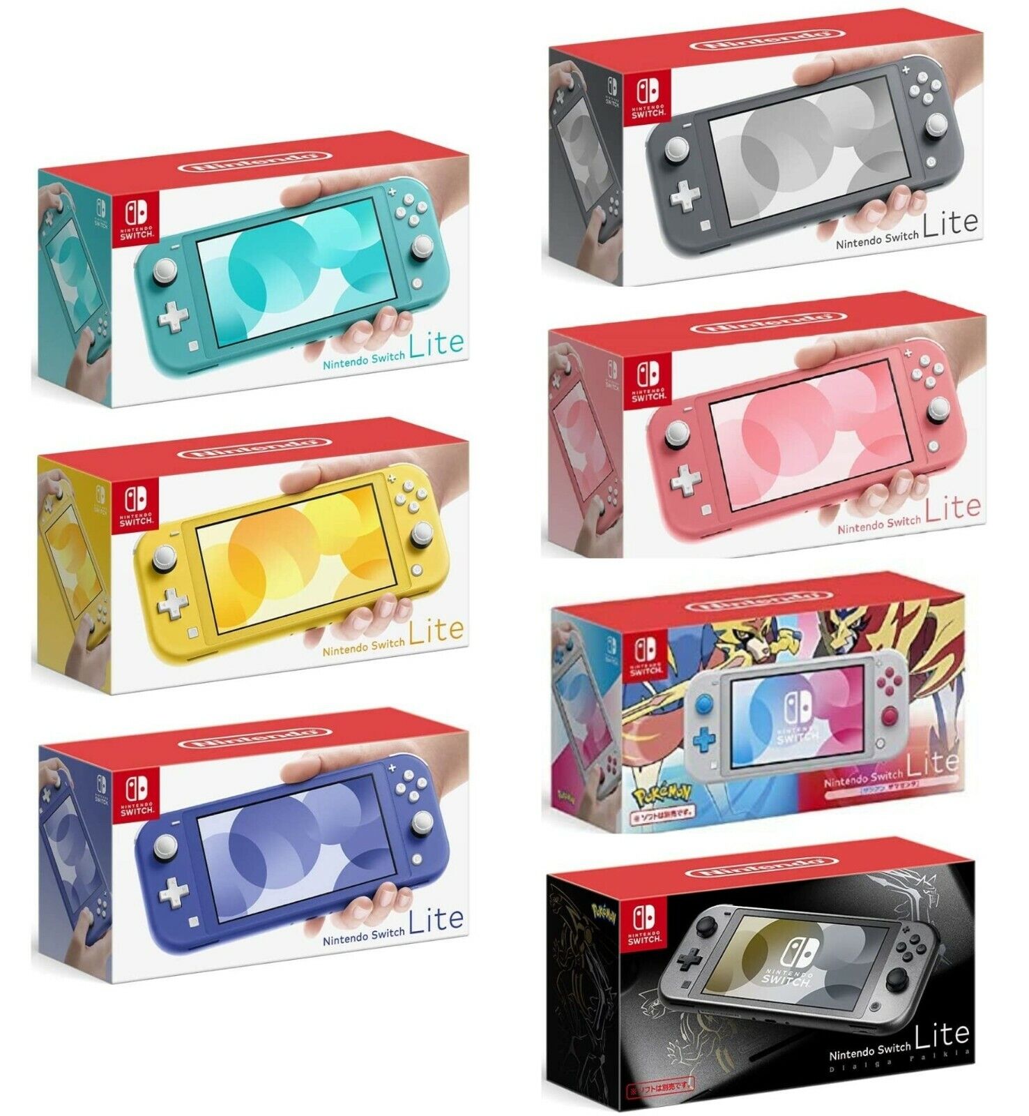 Nintendo Switch Lite Console Various colors Japan Import New Nintendo Switch Lite Console Various colors Japan Import New