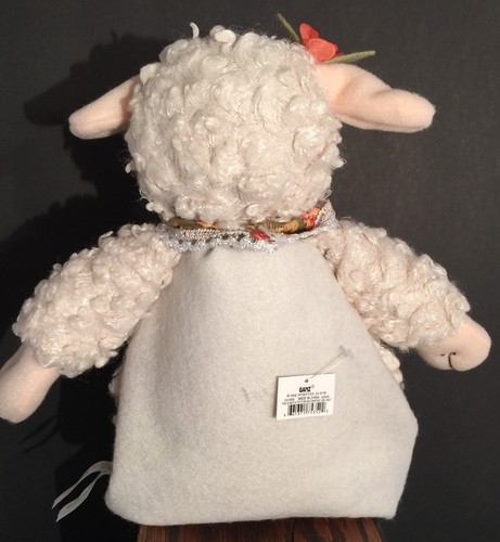 Ganz Plush Lamb Shelf Sitter Girls Room Decor 16