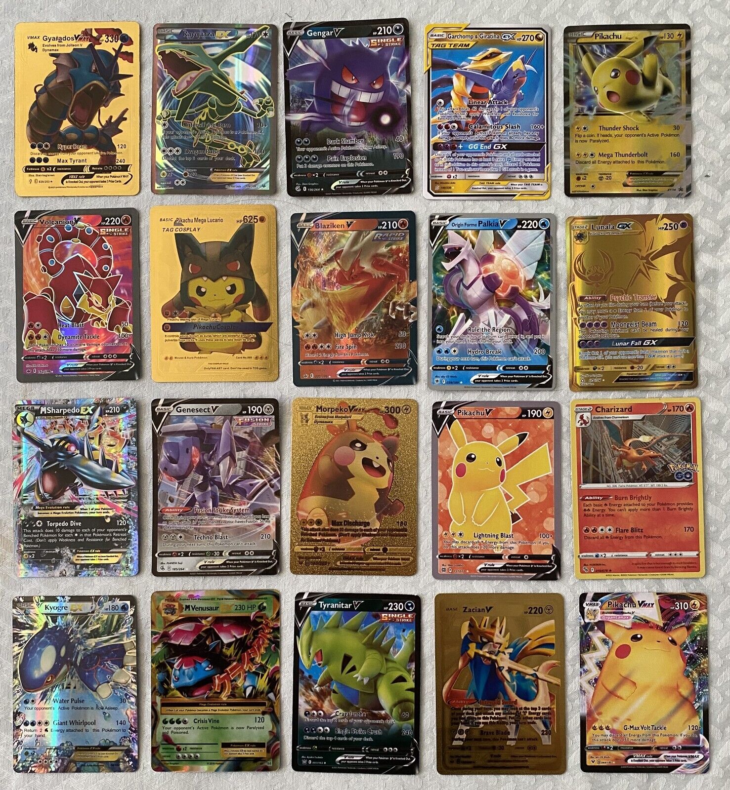 Pokémon (20-card set) | Gyardos, Rayquaza, Gengar, Pikachu Pokémon (20-card set) | Gyardos, Rayquaza, Gengar, Pikachu