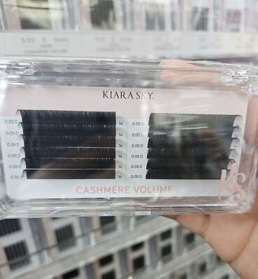 Kiara Sky Lash Extensions Cashmere Volume - 0.05 - D - 14mm CVD514