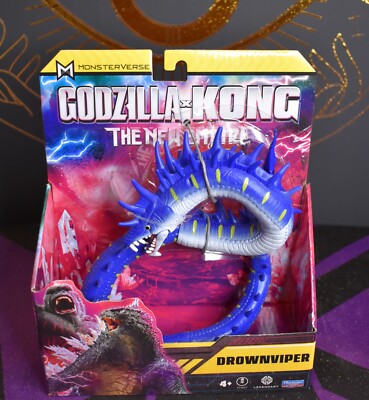 Godzilla X Kong Playmates Drownviper Monsterverse HTF!